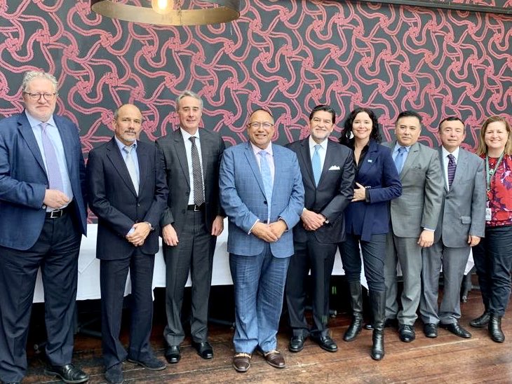 PerezBravoA's tweet photo. ⁦@BrazilinNZ⁩ acogió una reunión de los Embajadores del grupo de América Latina y el Caribe + España en Wellington, con el Presidente del @NZParliament, Rt Hon @adrianrurawhe Fue una conversación productiva que versó sobre Nueva Zelandia, sus políticas internas y #Latam https://t.co/dCd8IK79cI