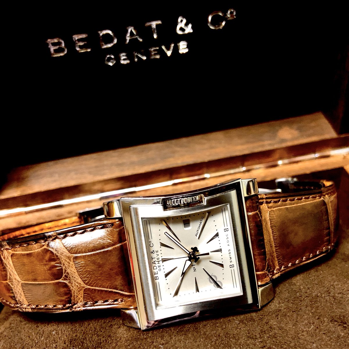 Royalfox_japan's tweet photo. #ベダ #腕時計 #スクエア写真📸
#BEDAT #AOSC #No1 #Ref114⌚️
#Photograph #Swiss #Watch🇨🇭 https://t.co/eXX3YYS2UL