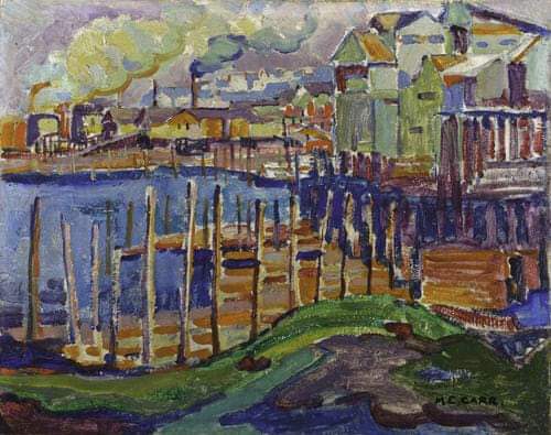 'Sawmills, Vancouver'
Emily Carr
c. 1912