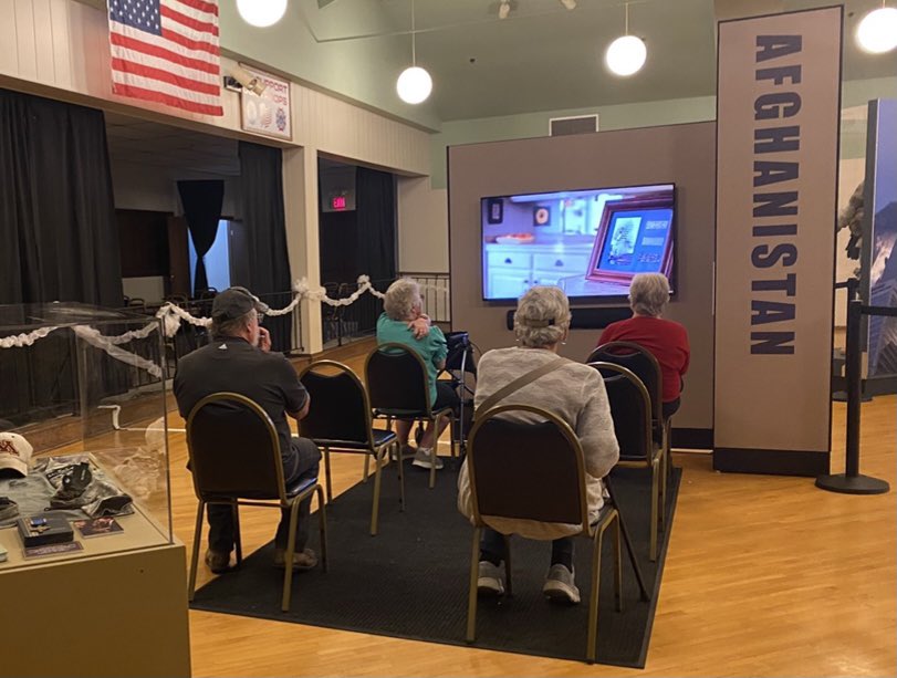 MNMilMuseum's tweet photo. A pleasure to spend our Memorial Day Weekend in New Prague with Legion Post 45 sharing the resolute MN stories of 9/11 &amp; the War. https://t.co/Phelaa8Vjm