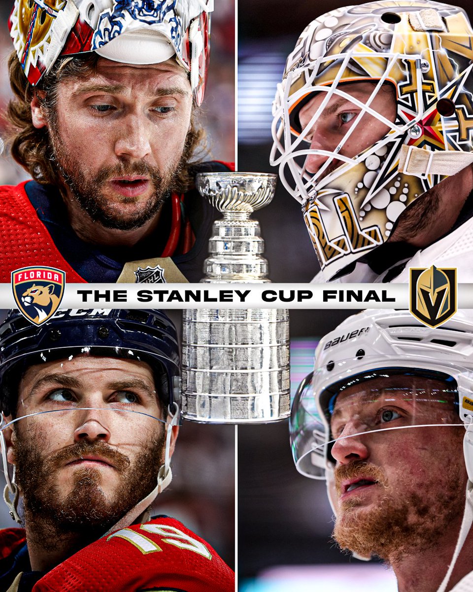 espn's tweet photo. THE BATTLE FOR LORD STANLEY IS DOWN TO TWO 🌴⚔️ https://t.co/qDkmR9zMyw