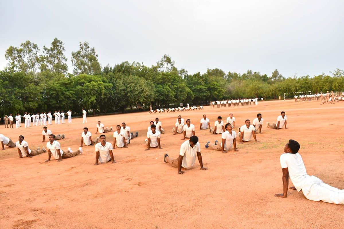 10thBnTGSP's tweet photo. "Success is no accident. It is hard work, perseverance, learning, studying, sacrifice and most of all, love of what you are doing or learning to do."
#Staffparade have been conducted in the presence of the commandent #10thBattalionTssp
#TSSP
#Gadwal https://t.co/9qArKTr5mG