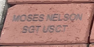 Cahalanjones's tweet photo. Today, a brick paver was dedicated at Veterans Park in Franklin, TN, in honor of Sgt. Moses Nelson. Nelson was born into slavery around 1841 in Williamson County, TN. He enlisted in Company D of the 29th US Colored Infantry in Illinois. https://t.co/z8XirYNKcu https://t.co/FsEXun35Bj