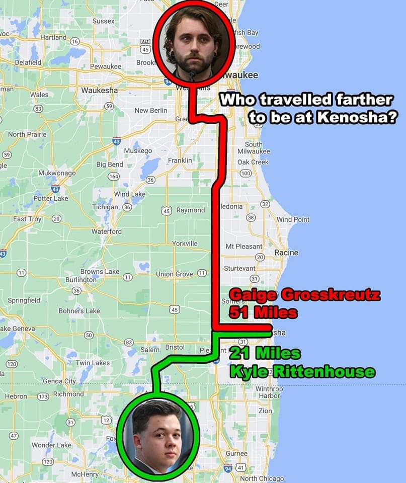 Danmastro85's tweet photo. @Alwaysblue4ever @ThisIsKyleR Did grosskruetz have family in kenosha? Did his parents have split custody? I think not https://t.co/eOHsaQFpqW