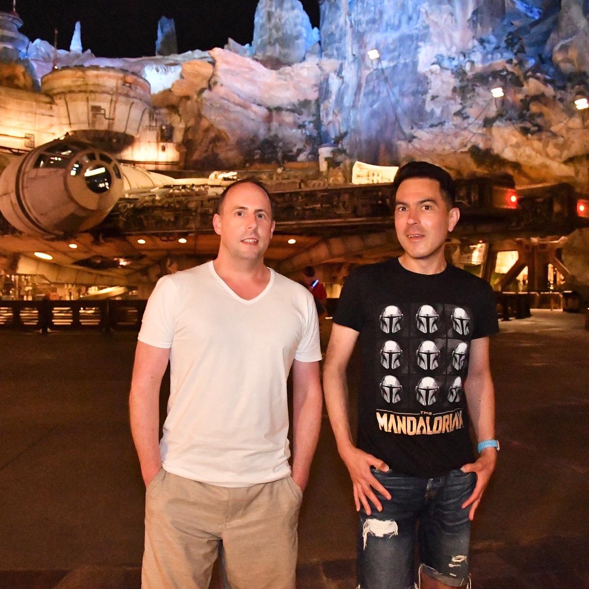 Millennium Falcon appreciation post! I absolutely loved seeing the life-sized version of the legendary and iconic #StarWars spaceship. Truly has to be seen to be believed. We will return…#GalaxysEdge #HollywoodStudios #DisneyWorld #smugglersrun #millenniumfalcon