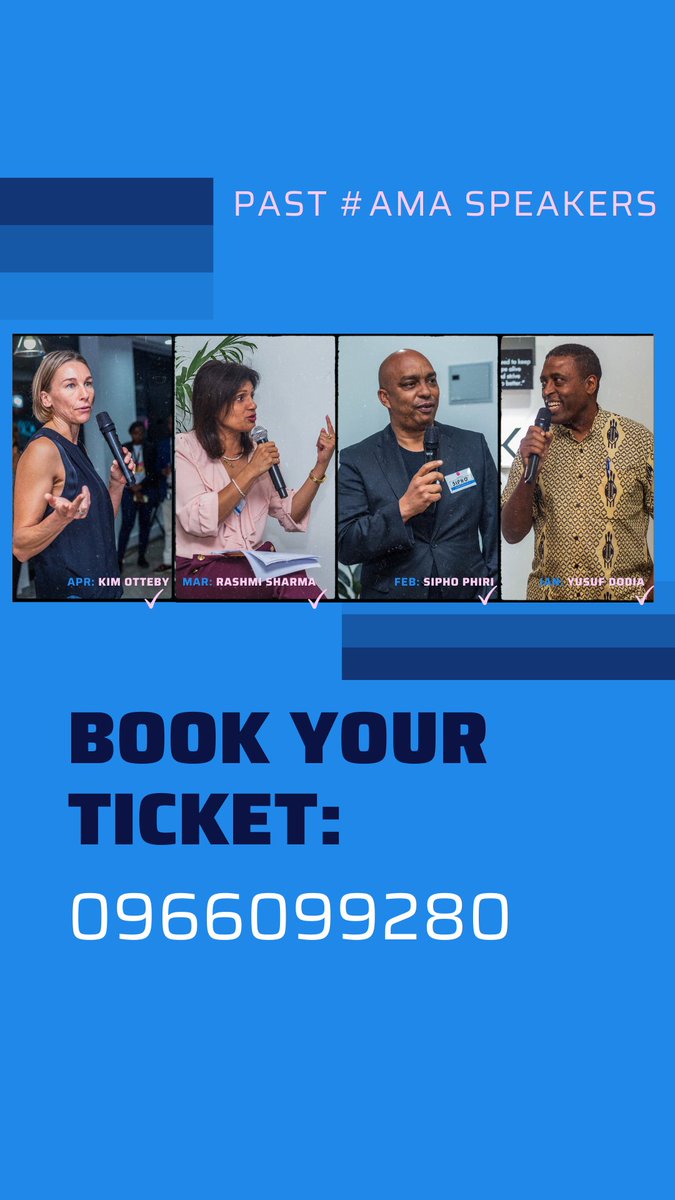 BiznetworkZM's tweet photo. MAY MIX N MIGLE EVENT: Network with ambitious Lusaka professionals. Come connect and collaborate.

🗓️ - 31 May 6-9PM
🎤 - AMA SPEAKER - Ceaser Siwale
📍 - AfricaWorks Co-working space, 4 on Bishops Road, Kabulonga
🎟️ - Tickets Available Now 200ZMW (300ZMW at the door) https://t.co/jf2ucezRIK