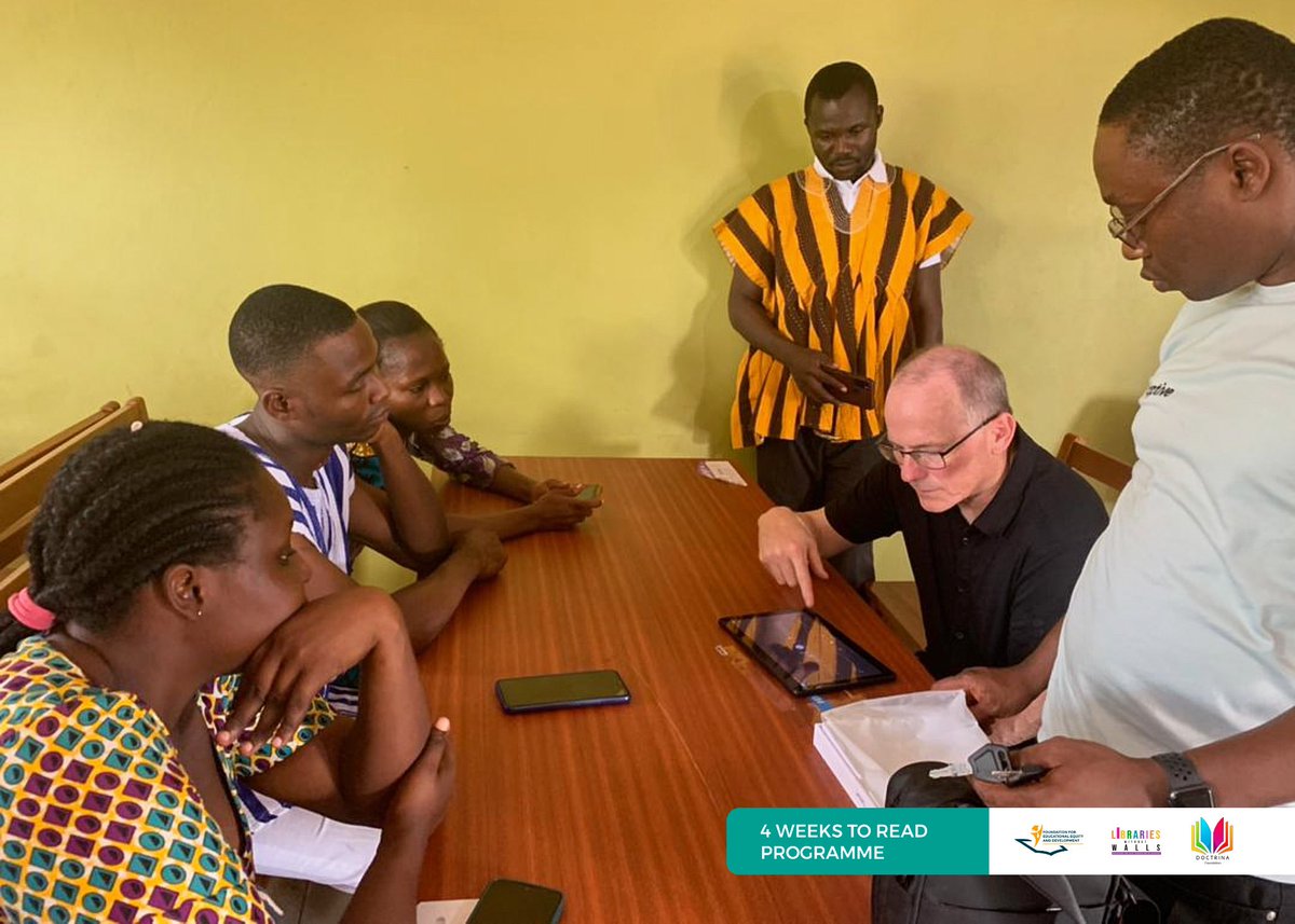 _feedghana's tweet image. Delighted to have hosted our friends from Doctrina Foundation through our literacy program @lwwgh. Here’s to collaborating for change in our communities through literacy. #4Weeks2Read #LearningDynamics #Iiteracy