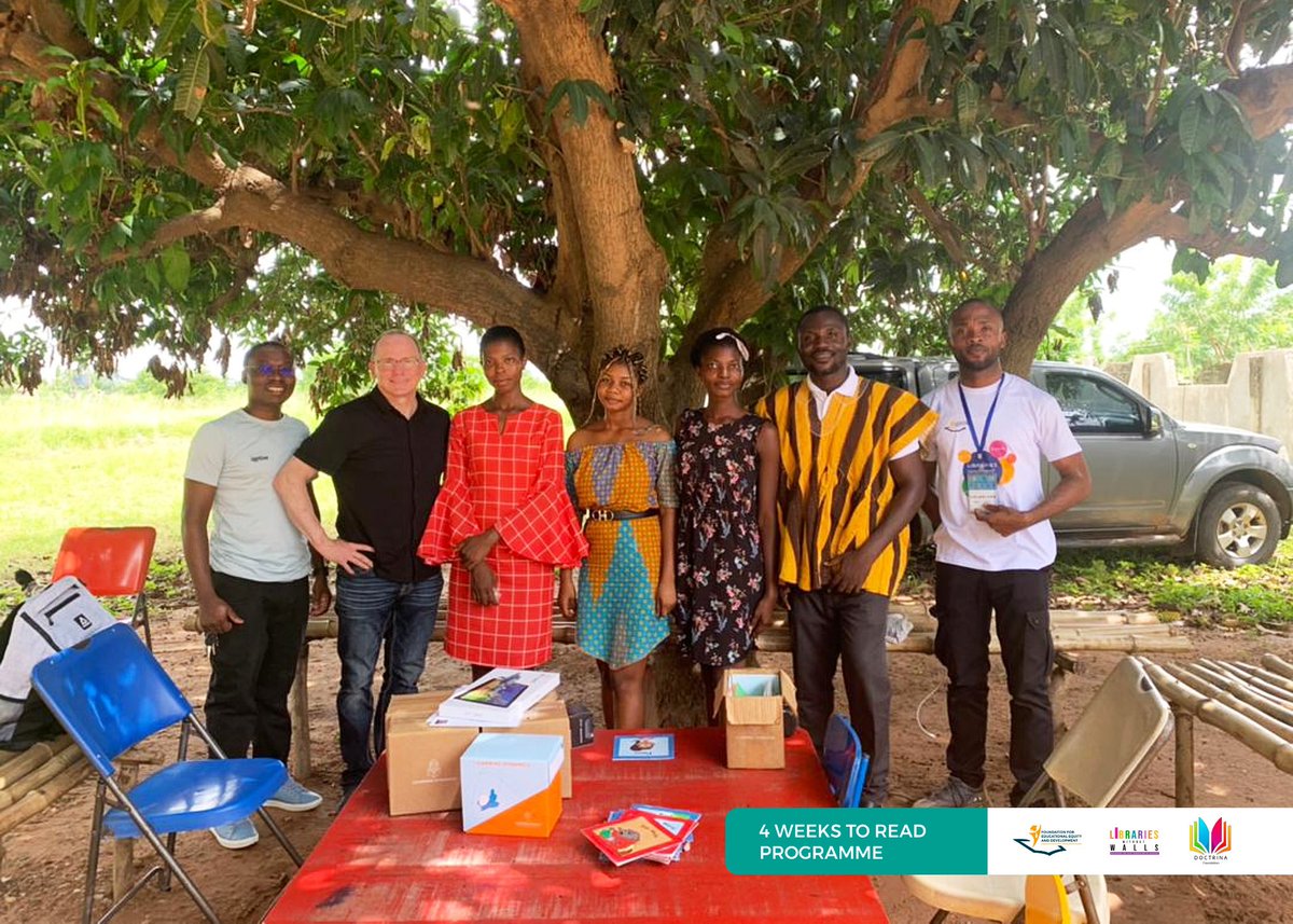 _feedghana's tweet image. Delighted to have hosted our friends from Doctrina Foundation through our literacy program @lwwgh. Here’s to collaborating for change in our communities through literacy. #4Weeks2Read #LearningDynamics #Iiteracy