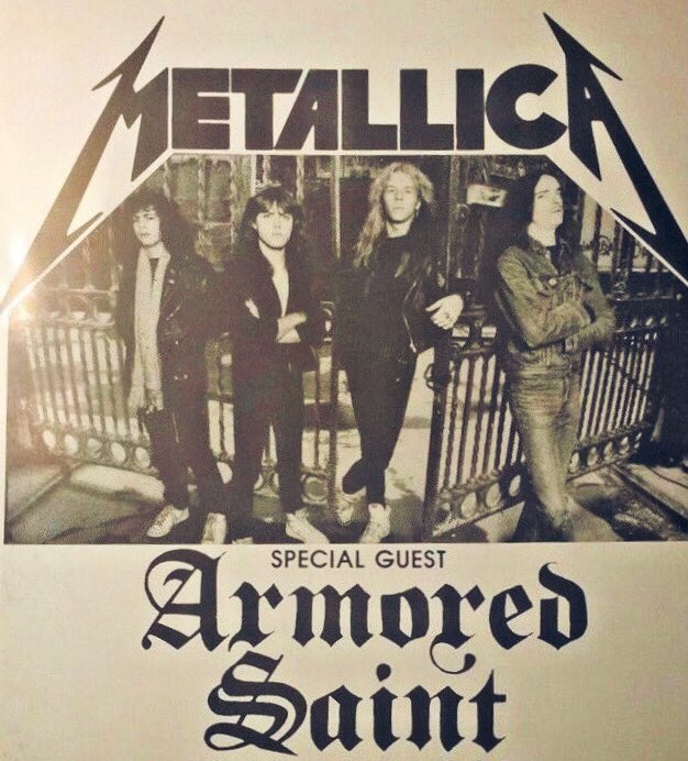 MetSince1981's tweet photo. #UnDíaComoHoy…
#OnThisDay…
📆 En el año 1986, un día como hoy 30 de Mayo, @Metallica se presenta en el The Col Ballroom de Davenport, Iowa USA 🇺🇸 teniendo como banda invitada a @thearmoredsaint. Tour: Damaged, Inc.
#Metallica #ArmoredSaint #DamageIncTour #METALLICASince1981 https://t.co/p0yvlLTaTG