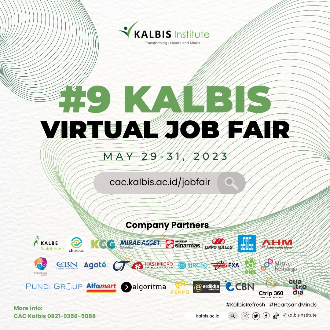 kalbiscareer's tweet photo. @worksfess Umumnya kalau sudah ada SKL usdah bisa untuk dibuat melamar kerja sebagi pengganti ijazah yang belum terbit. Teman-teman disini bisa ikit virtual job fair sampai tanggal 31 Mei ini, semoga membantu dan good luck! https://t.co/veprZilZVS