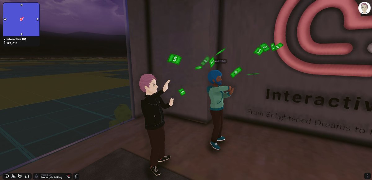 Interactivadev's tweet image. Interactiva is working on its own Metaverse office in Decentraland. Currently work-in-progress but will be available soon. We're very excited with the possibilities that the blockchain and the Metaverse bring. Come join us! play.decentraland.org/?position=127%…