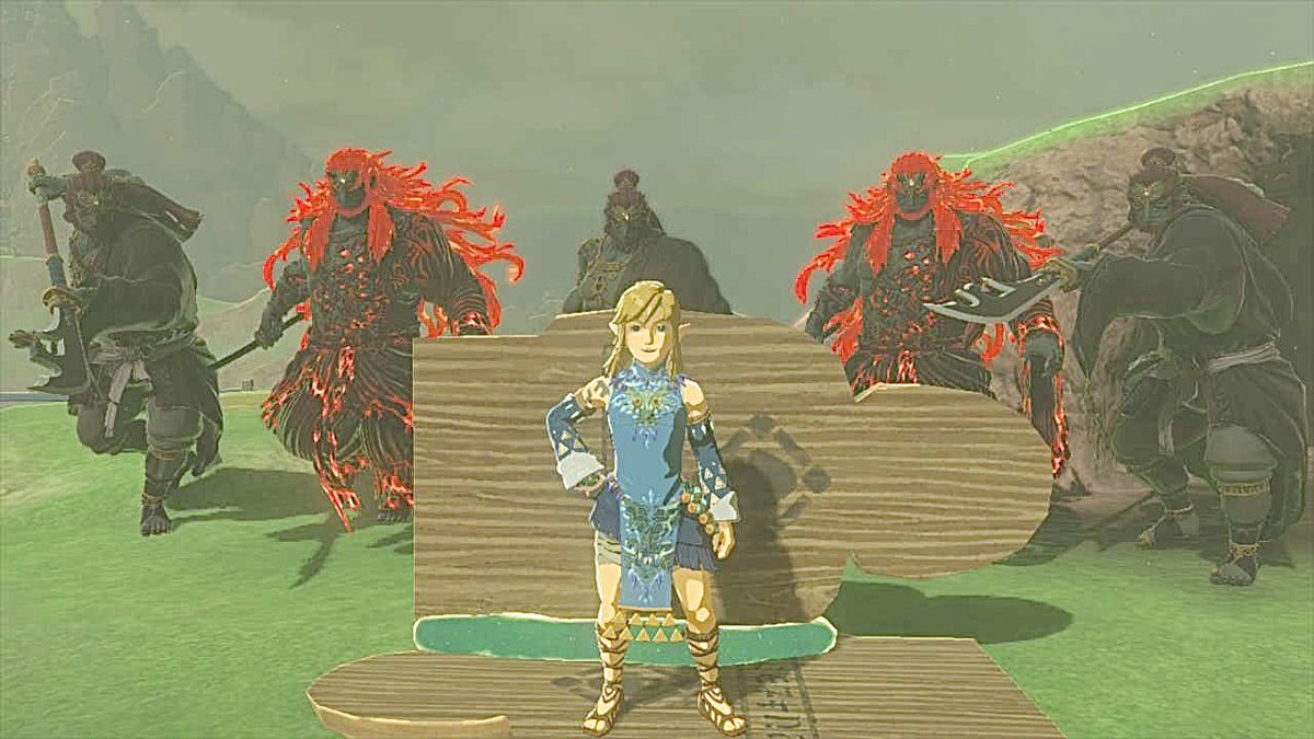 just found out you can make multiple ganondorf statues #TearsOfTheKingdom