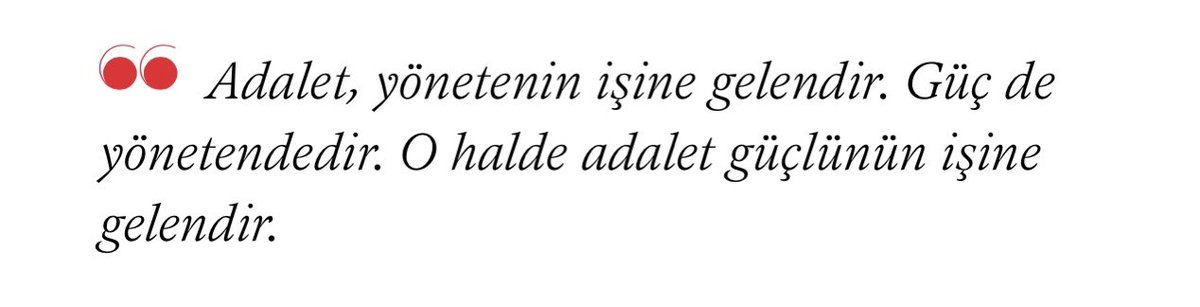 Adil devlet düzeni diyoruz ya. 
Platona göre Sofist düşünce işte bu. 
Ne kadar da haklı.