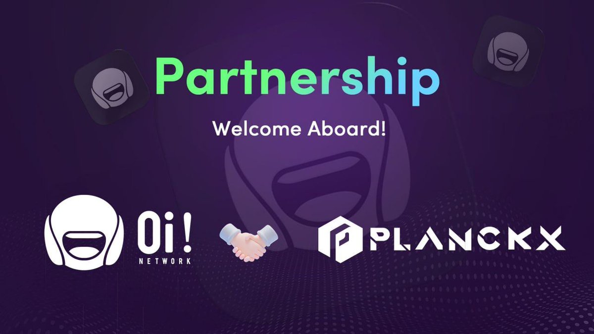 PlanX | Make Games Great Again! (@planxgamewallet) on Twitter photo 🥳We are excited to announce the new #partnership with <a href="/OiNetwork_xyz/">Oi! Network | Tweet to Earn</a>.
Oi! Network is a mobile-first Web3 gig platform that provides users with crypto earning opportunities through micro-gigs.🔮
🚀Explore more:
oi.xyz/#/
#Web3 #GameFi #Gamecommunity 🥳We are excited to announce the new #partnership with <a href="/OiNetwork_xyz/">Oi! Network | Tweet to Earn</a>.
Oi! Network is a mobile-first Web3 gig platform that provides users with crypto earning opportunities through micro-gigs.🔮
🚀Explore more:
oi.xyz/#/
#Web3 #GameFi #Gamecommunity