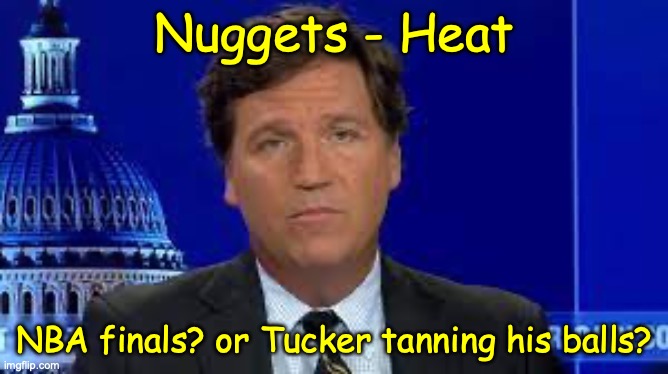 martycomroe's tweet image. #MIAvsBOS  
The NBA Finals.... or Tucker's medical advice...