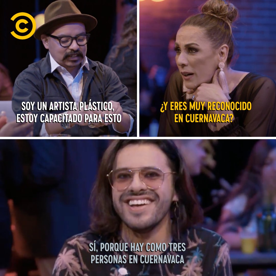 ComedyCentralLA's tweet photo. Eso ya debería de contar como sobrepoblación. 😳 #BarCentral | @celiscoco @ConsueloDuval @fran_hevia https://t.co/TsIM35WQgk