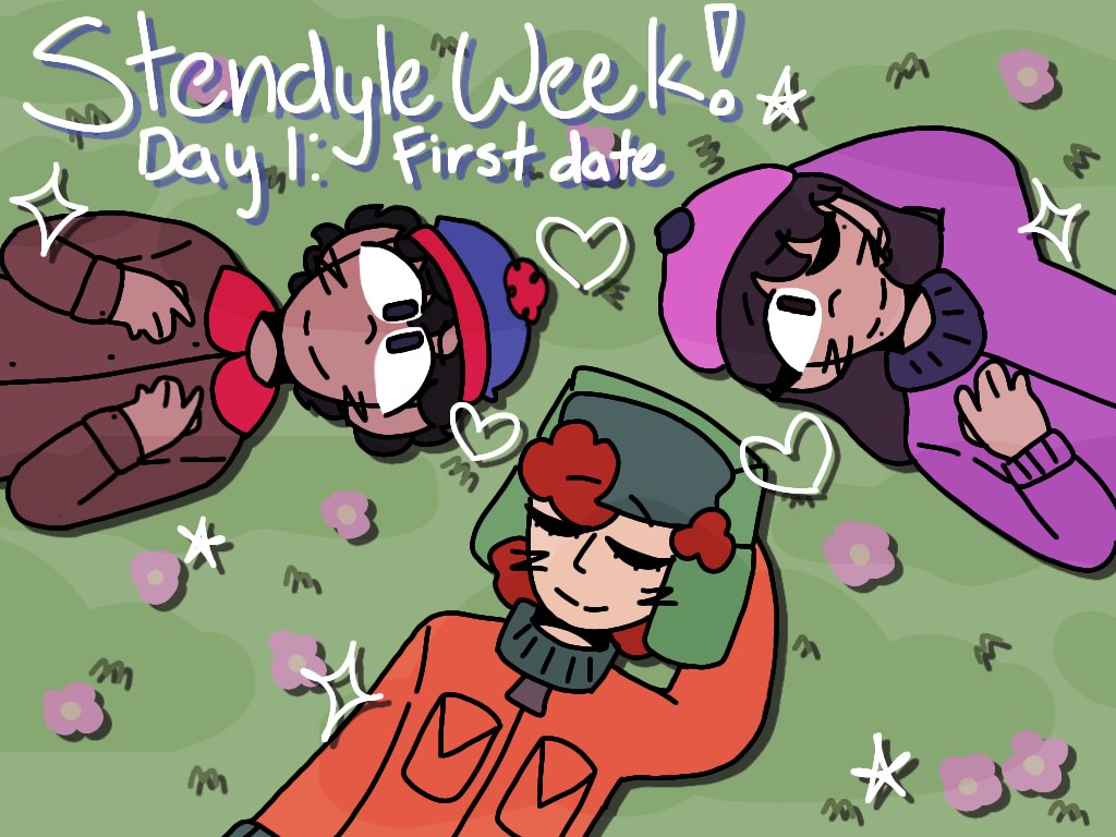mintypxx's tweet photo. STENDYLE WEEK DAY 1: First Date!!
They are on a picnic and are watching the clouds & relaxing 🫶🏼
#StendyleWeek2023 #stendyle #southparkfanart #spfanart #sptwt https://t.co/arlzDn3dqs