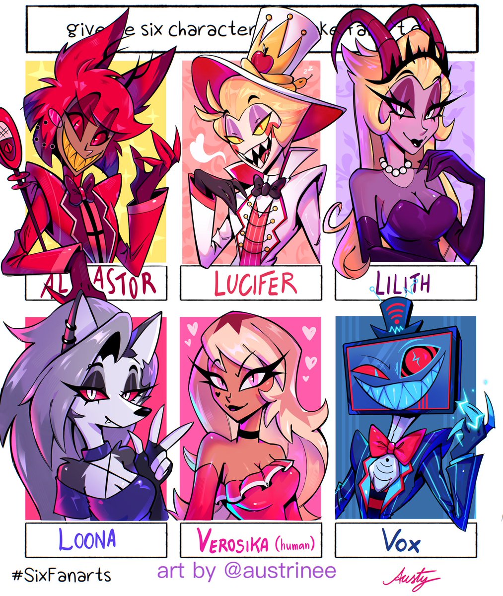 hot demons lalala #helluvaboss #hazbinhotel