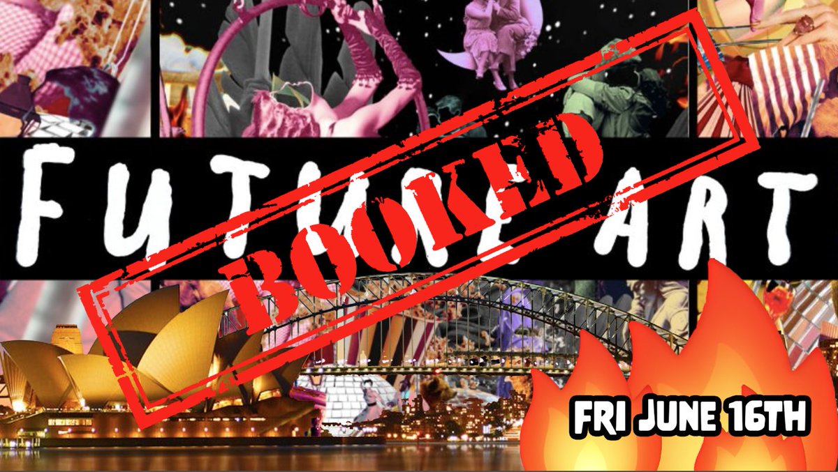 GTSewell's tweet image. Locked and loaded ... No way I'm missing the pARTy of the year!

LOOK OUT SYDNEY, I'M BRINGIN BURN CITY VIBES!!! 

🔥🇦🇺🔥 @FutureArt_ #YOUREADY