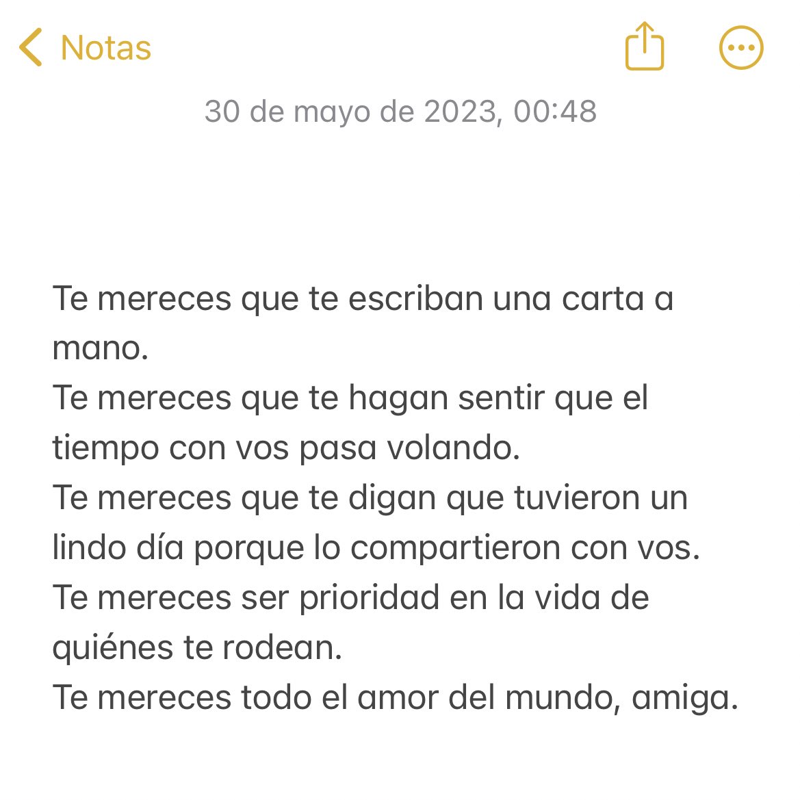 “Te mereces todo el amor del mundo, amiga” 🧚‍♀️💘