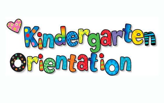 Kindergarten Parent Orientation Night- tomorrow, Tuesday May 30th from 5:00-6:00pm in the Library!