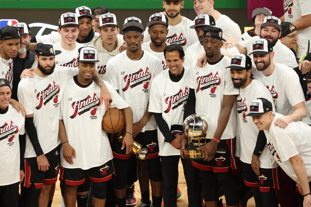 HeatvsHaters's tweet photo. The Heat do it the hard way. 

They don’t quit, so why should we? 

Job’s not done. #HEATCulture https://t.co/NzF8EPhYB3