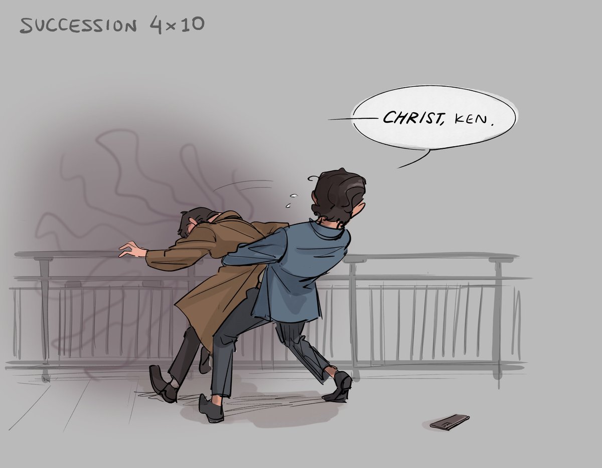 _laundy's tweet photo. finale update: he did not get away with fucking around with stewy's money [succession spoilers] https://t.co/ne6SskVmz0