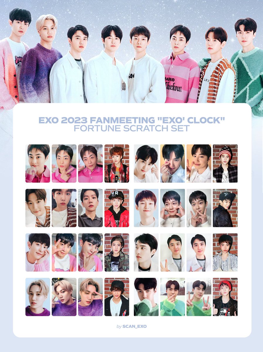 EXO CLOCK フォーチュンカード チャニョル | www.esn-ub.org