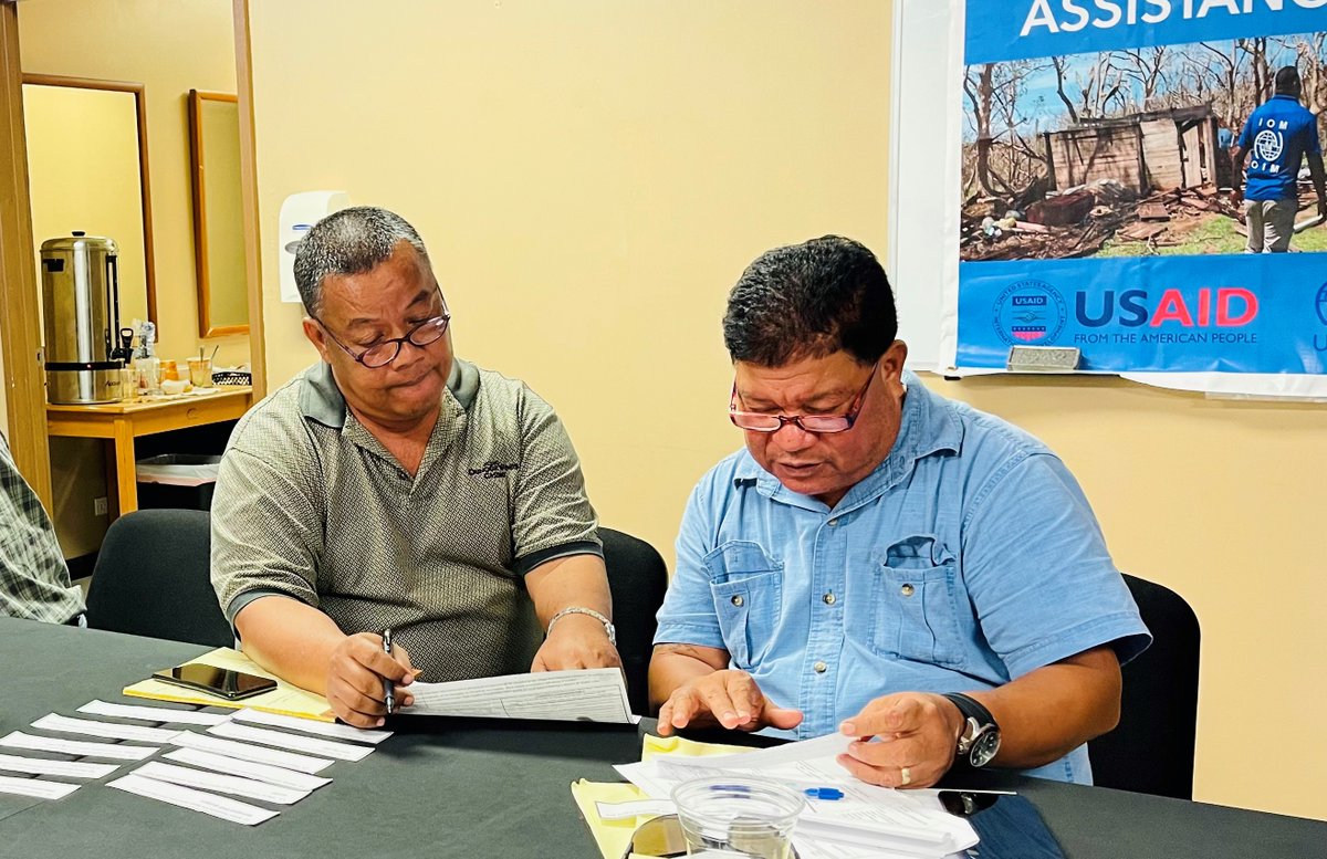 IOMNorthPacific's tweet image. We coordinated w/Chuuk Disaster Coordination Office to deliver Essentials of Humanitarian Assistance training to frontline emergency responders. This will strengthen
✅#EvacuationCenter management
✅#GenderMainstreaming
✅post-disaster assessment
✅#HumanitarianPrinciples

@USAID