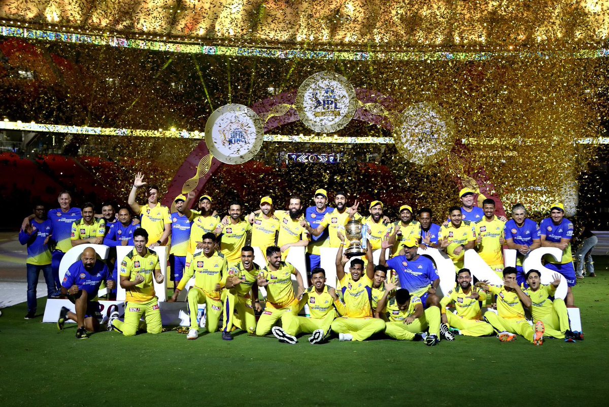 What a finish to one of the most enthralling @IPL seasons ever! Both @ChennaiIPL and @gujarat_titans fought fiercely, but Chennai's batting depth proved to be the winning factor, just as I had mentioned. 

Choosing a winner was no easy task given the exceptional performances by…