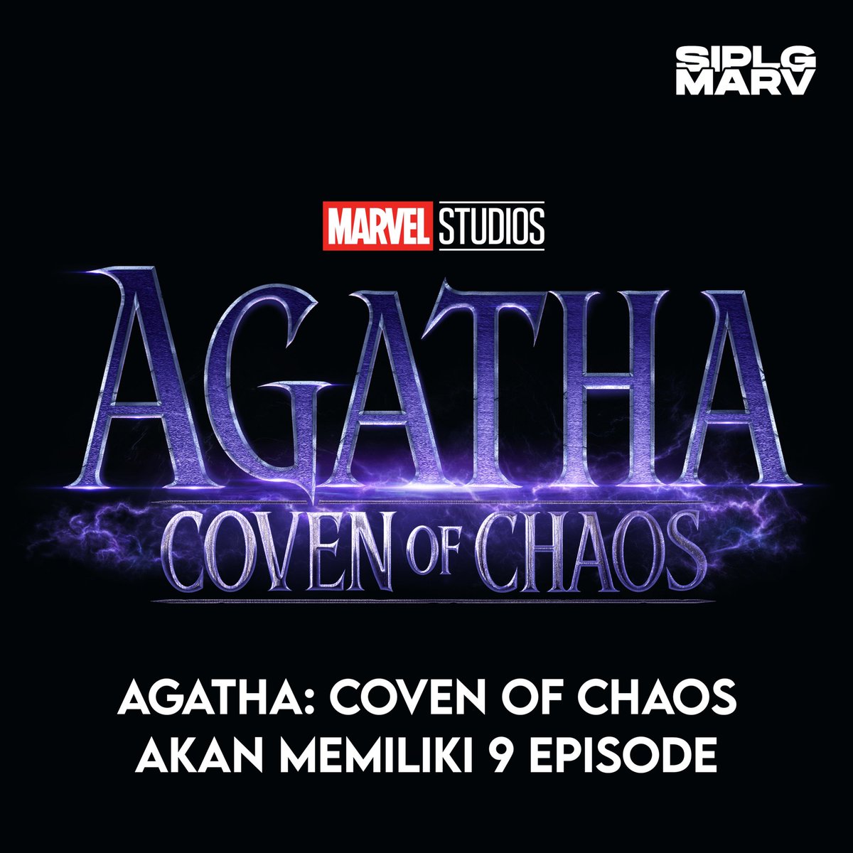 SiPalingMarvel's tweet photo. RESMI: Agatha: Coven of Chaos memiliki 9 episode

via: vanityfair https://t.co/v8q1DTlkns