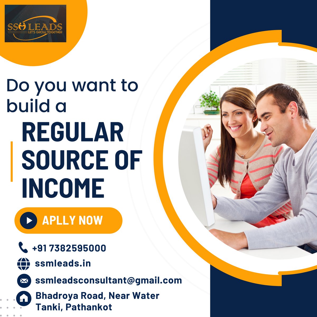 ssmleads321's tweet photo. Do you want to build a regular source of income? SSM Leads is one of the India lending financial consulting firms.  Contact us: +91 7382595000
#ssmleads #loan #financial #ssmfinancial #ssmpartner #consultant #ssmconsultant #memberconsultant #financialcompany https://t.co/gqVoVBYwPW