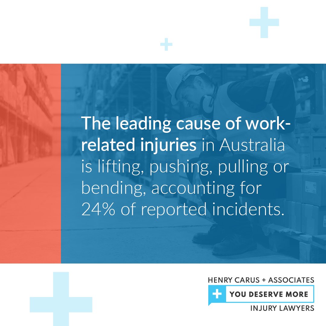 Improper lifting, pushing, pulling, or bending was the number one cause of workplace accidents, often leading to sprains, strain or dislocation injuries, and chronic joint or muscle conditions. abs.gov.au/statistics/lab…  

#WorkCover #WorkersCompensation #YouDeserveMore