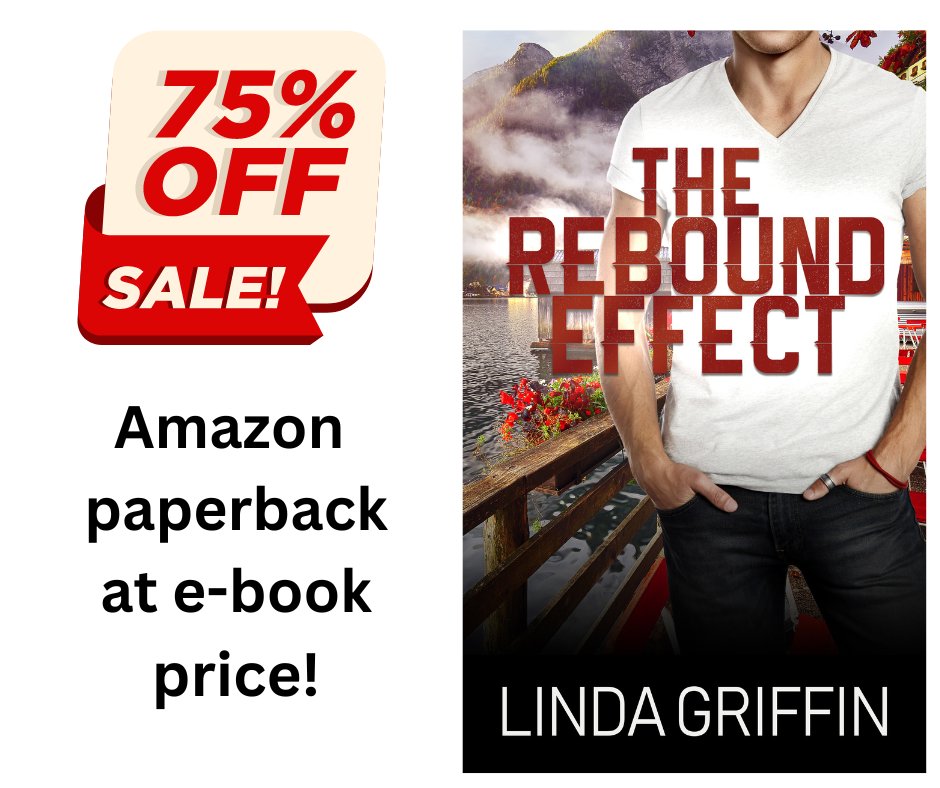 Whirlwind romance--cure for a broken heart or prescription for trouble? 
'...a well written attention-gripping page turner from beginning to end.' ~ Long and Short Reviews
amazon.com/Rebound-Effect…
lindagriffinauthor.com/the_rebound_ef…
#FlashSale #PsychologicalThriller #BargainBooks
#wrpbks