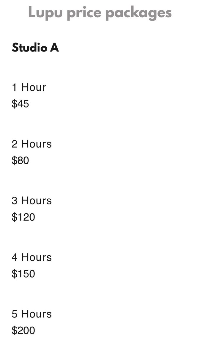 LupuStudios's tweet photo. @jeecode_ The time has come where you can book your very own recording session.

https://t.co/5xrhSYRtI9

•Subscribe to our website &amp; get 1st dibs on deals !

•Read Up on our DAY BY DAY deals we have! So no matter what day you book, your eligible for that deal!

&amp; more! 

#LUPU ⚛️🕌⚛️ https://t.co/gdoEZfTiTf
