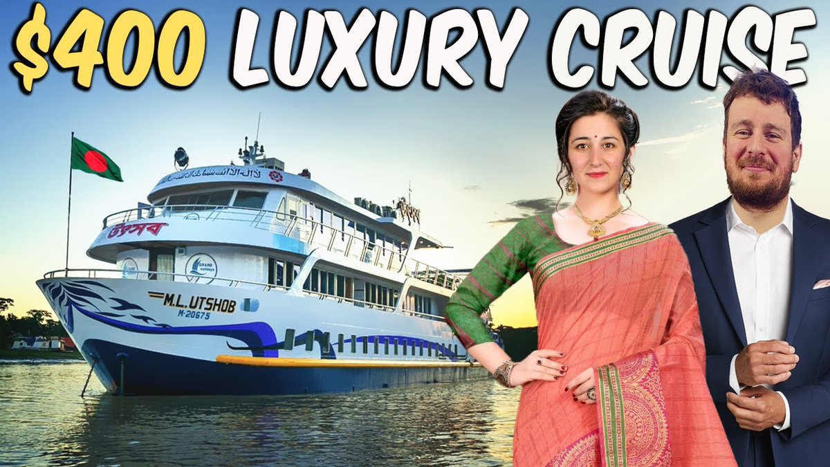 dodoexplorers's tweet image. $400 Luxury Cruise In Bangladesh Delta 🇧🇩 Video Here ⏬
youtu.be/yfAeNnhU6BQ

#bangladesh #cruise #LuxuryTravel #sundarbans