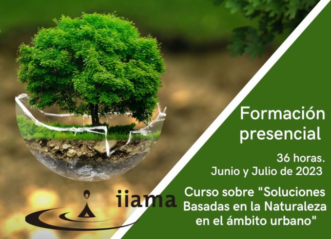 Instituto de Ingeniería del Agua y Medio Ambiente (@iiama_upv) on Twitter photo 👨🏫👩🏫Curso de formación sobre SBNs💦🌿.
👉el martes 13 de junio se inicia este curso impartido por expertos como Miguel Martín, <a href="/CARMENH80182576/">CARMEN HERNANDEZ</a>, <a href="/igando77/">Ignacio Andrés</a>, <a href="/EduG_H/">Edu García</a> y Sara Perales.
😃Busca cubrir parte del vacío que existe en el uso de estas tecnologías
✍️ ow.ly/rvxo50OzajB 👨🏫👩🏫Curso de formación sobre SBNs💦🌿.
👉el martes 13 de junio se inicia este curso impartido por expertos como Miguel Martín, <a href="/CARMENH80182576/">CARMEN HERNANDEZ</a>, <a href="/igando77/">Ignacio Andrés</a>, <a href="/EduG_H/">Edu García</a> y Sara Perales.
😃Busca cubrir parte del vacío que existe en el uso de estas tecnologías
✍️ ow.ly/rvxo50OzajB