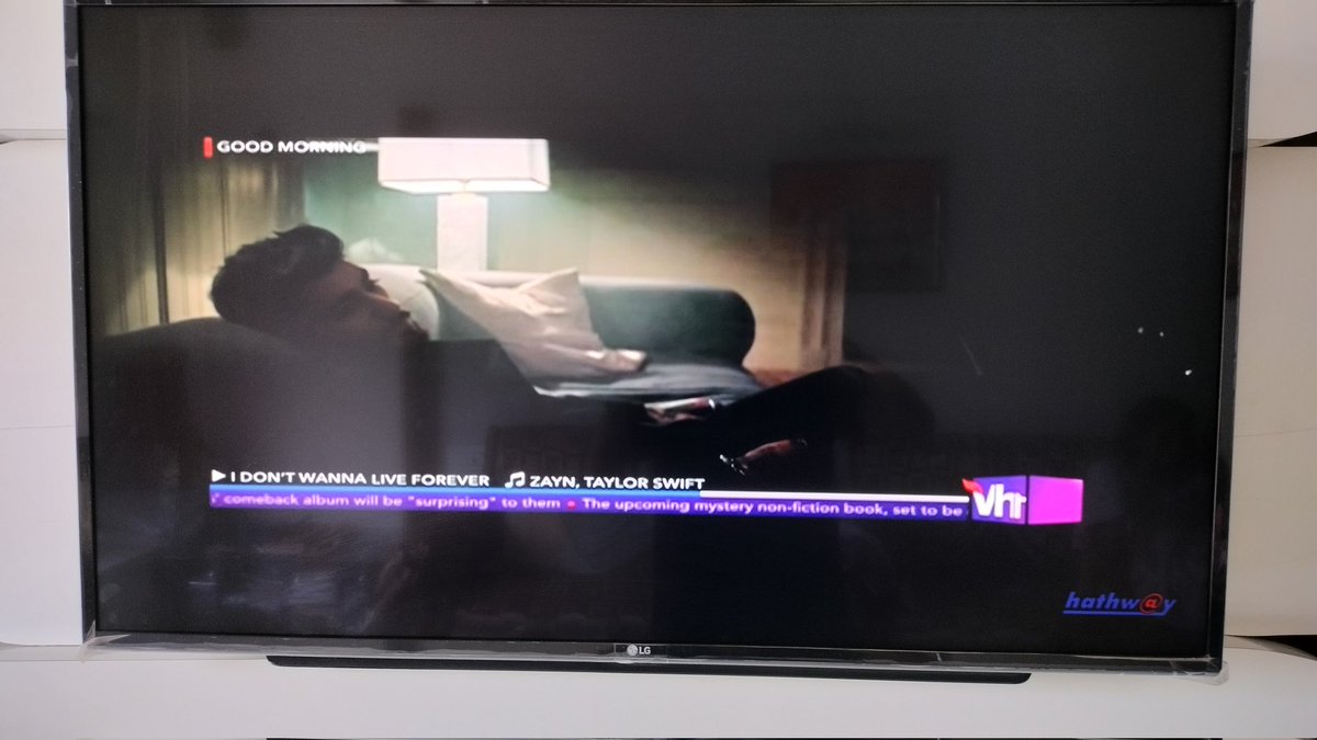 I don't wanna live forever on #vh1india