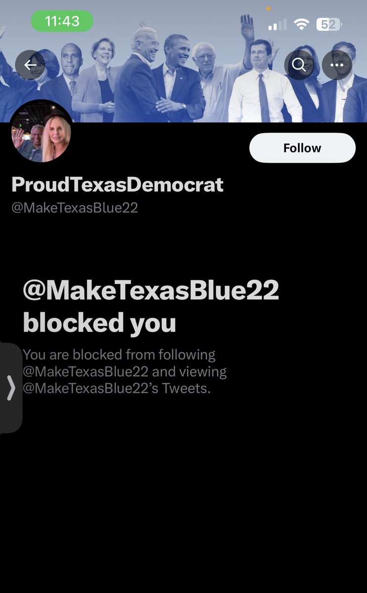 This person is a joke. Can’t accept the fact that democrats haven’t done anything for us lower and middle class after making countless promises to do so <a href="/MakeTexasBlue22/">TexasBlue</a>