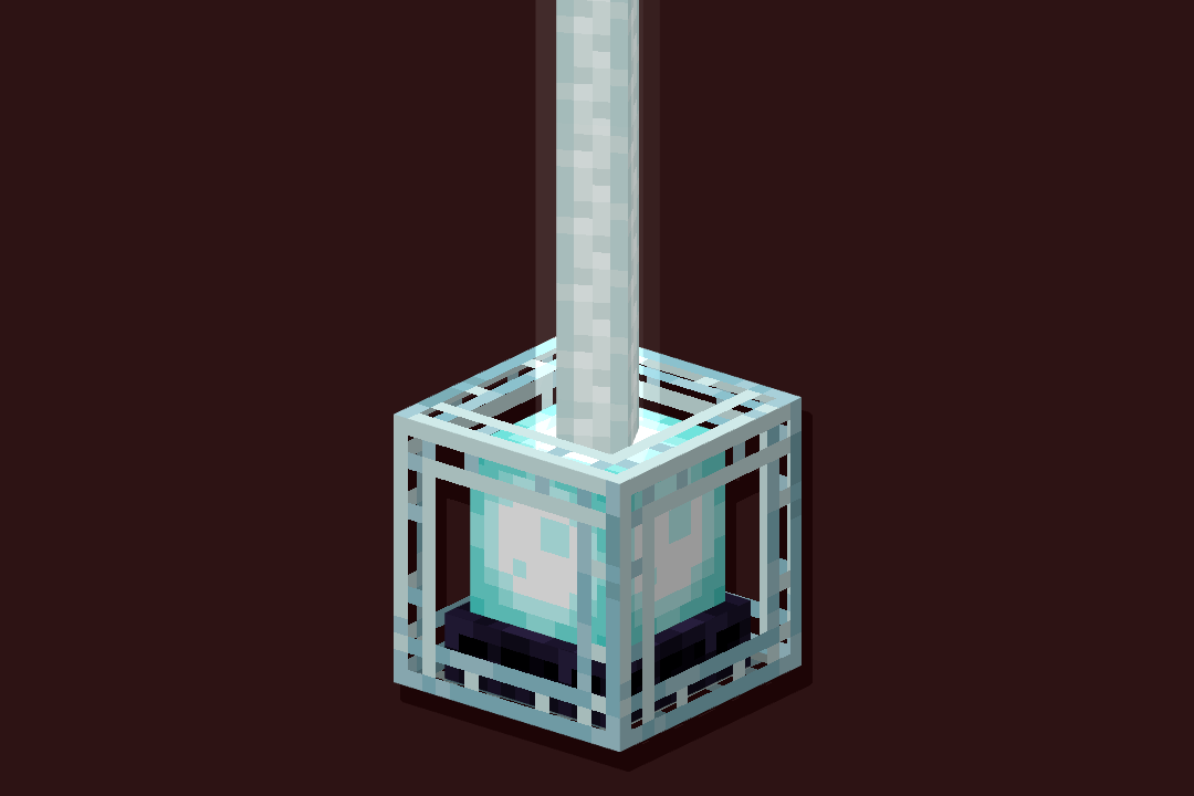 A new hand touches the beacon... #Minecraft #Blockbench
