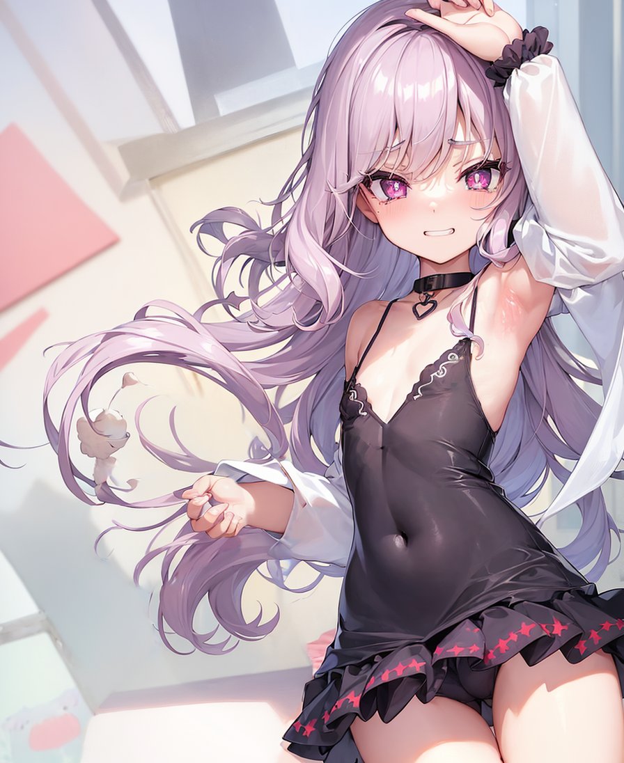 noryu_photo's tweet image. NORYU氏のとあるVRoidのコを取り込んで生成した画像(●´ω｀●)

えっへっへ🤤
カワエェぞ～～～😻

実は最初生成した画像がびーちく・われめ丸出し状態だったのでね、一部修正出来る&quot;Inpainting“をやっと覚えたのだ(∩´∀｀)∩

#StableDiffusionWebUi #AIイラスト