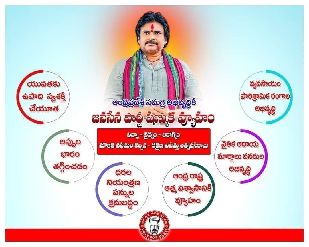 #SaveAPFromYSRCP 

#JSP4AP 
@JanaSenaParty @PawanKalyan

@JSP_ManiFesto 
#JSPManiFesto #JanaSenaManifesto
#VoteforGlass #JSPForNewAgePolitics