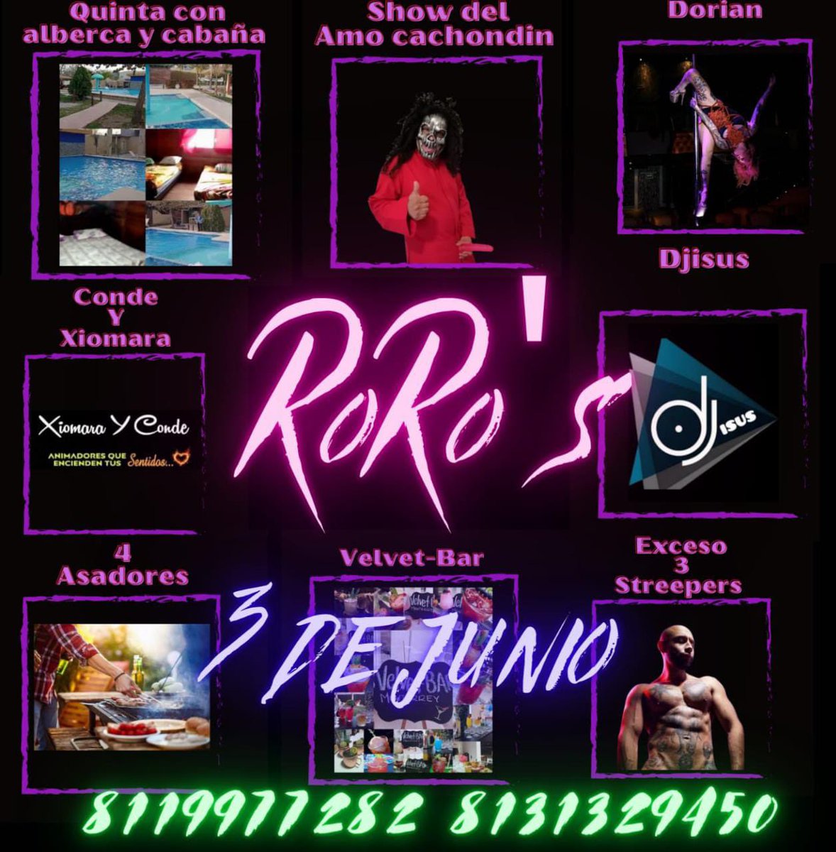 Recuerden que este sábado tengo un súper show en <a href="/clubsw_roma/">Roma Club</a> para que aún no se queden sin su lugar 😍❤️‍🔥