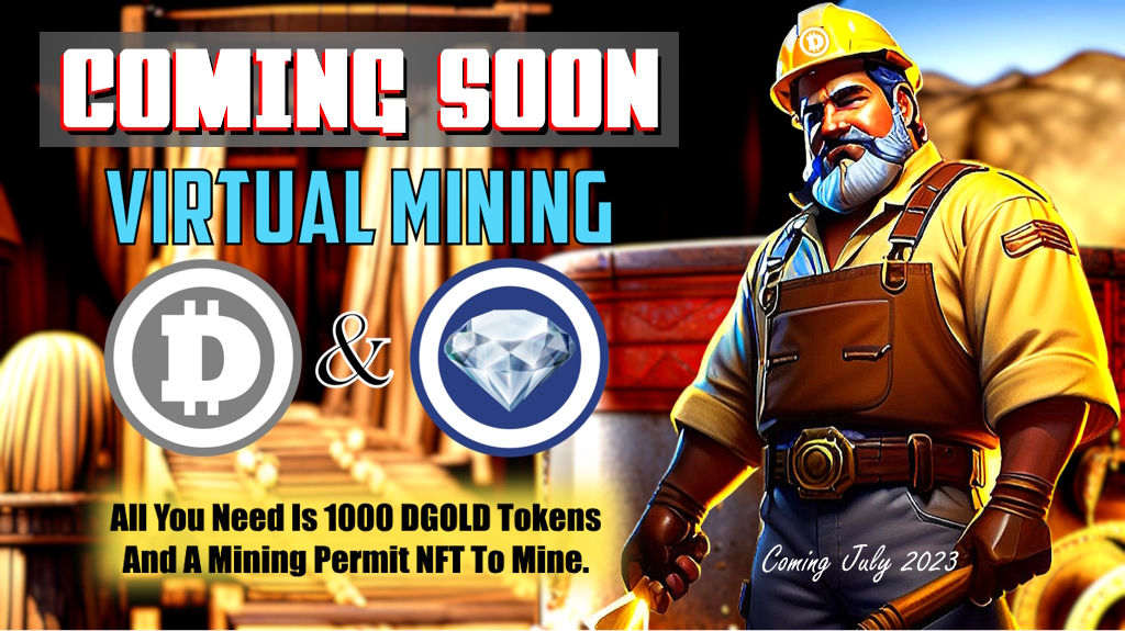 BIG THINGS ARE COMING!

Coming this July anyone who has 1000 #DigitalGold Tokens in their wallet along with a Mining Permit NFT can mine Digital Silver Tokens every epoch.

#cardano #cryptocurrency #Airdrops #CNFTGiveaway #CNFTProject #NFTGiveaway #freecrypto #ada #freenftmint