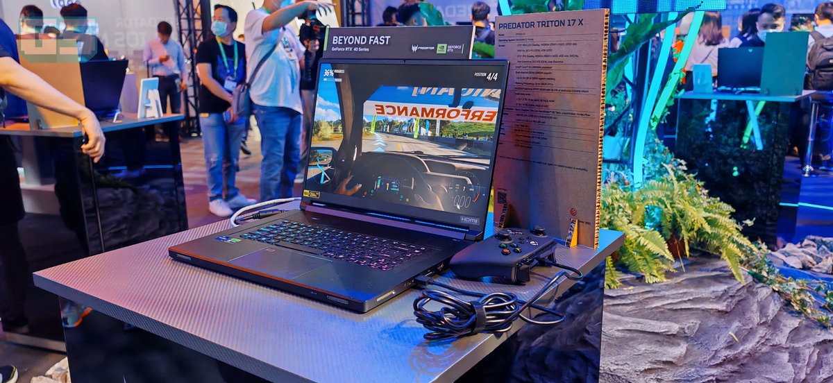 GamerSantaiMY's tweet photo. Kami melawati booth Acer Predator di COMPUTEX Taipei, ada banyak laptop dan PC untuk para gamer dan juga non-gamer!
#COMPUTEX #COMPUTEX2023 #COMPUTEXTaiwan https://t.co/FDPnu2wlEy