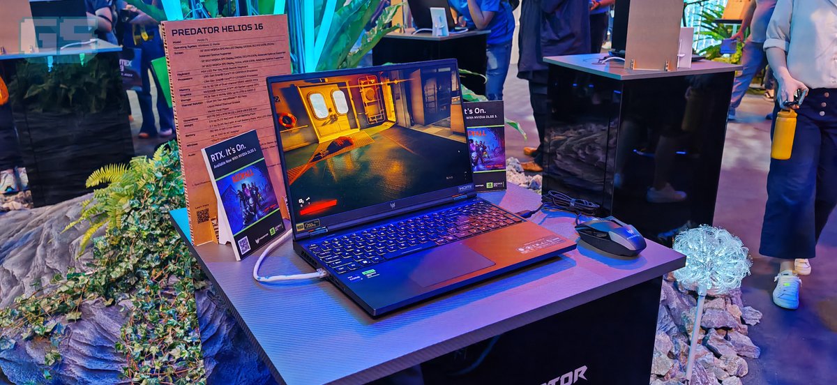 GamerSantaiMY's tweet photo. Kami melawati booth Acer Predator di COMPUTEX Taipei, ada banyak laptop dan PC untuk para gamer dan juga non-gamer!
#COMPUTEX #COMPUTEX2023 #COMPUTEXTaiwan https://t.co/FDPnu2wlEy