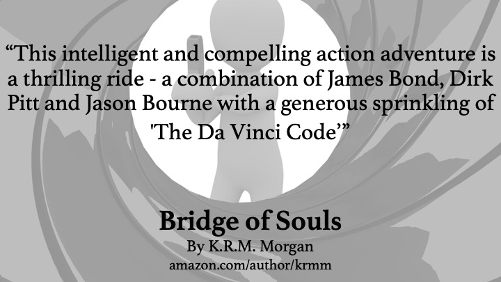 Some readers enjoyed #BridgeofSouls (the first Tavish Stewart Adventure). Why not read a free trial chapter and see if you will join them?

Links to free chapters and book downloads are here:
linktr.ee/krmmorgan
 
#book #kindle #paperback #mustread #tavishstewart