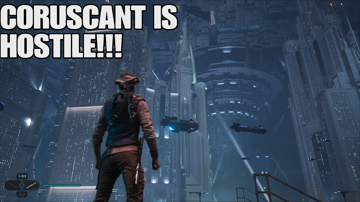 CoreyRecker's tweet photo. ESCAPING CORUSCANT! 
This was the highlight of stream by far that day! https://t.co/PRQYv2stnC