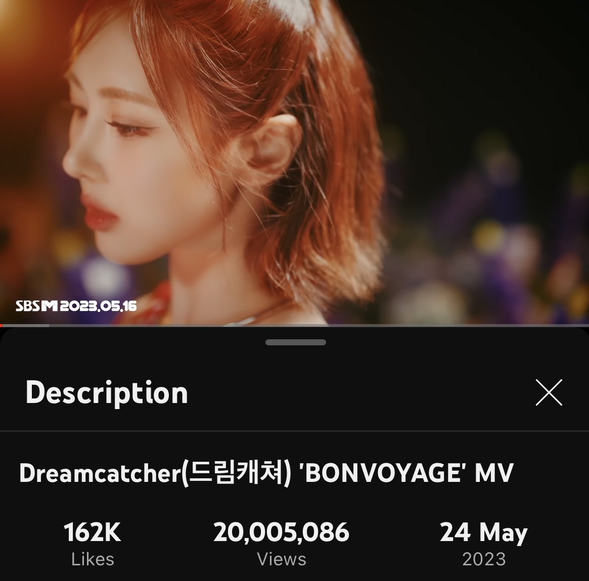 Omg bonvoyage reached 20M in less than a week!!!! 🎉 

@hf_dreamcatcher #Dreamcatcher #드림캐쳐