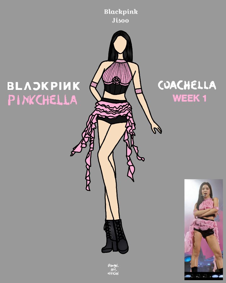 Angel_ART_77's tweet photo. BLACKPINK in Coachella 2023 (Week 1)🌄🌴
Outfit Sketch Part 01❣️❣️❣️❣️

@BLACKPINK @BBU_BLACKPINK
#BLACKPINK #BLINK #JENNIE #JISOO #ROSE #LISA #coachella 
Ctto https://t.co/Cd2Gy2aX36